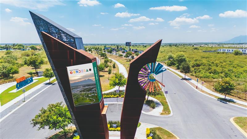 Acceso a Valle Condesa